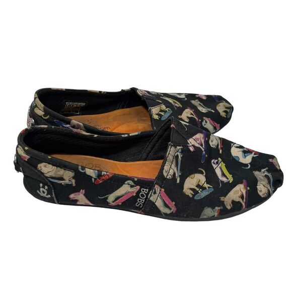 Bobs Dog Novelty Printed Casual Flats - Picture 1 of 8